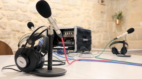 Enregistrement de podcasts